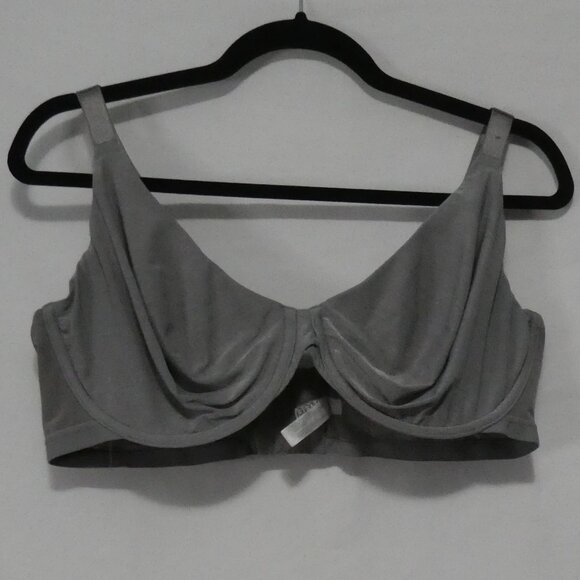 VOGLIO - SOFIA | 40 DDD | Elegant Grey Underwire Non Padded Bra - Picture 1 of 12